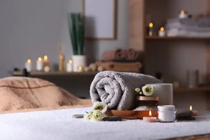 Massage details at Knight Spa